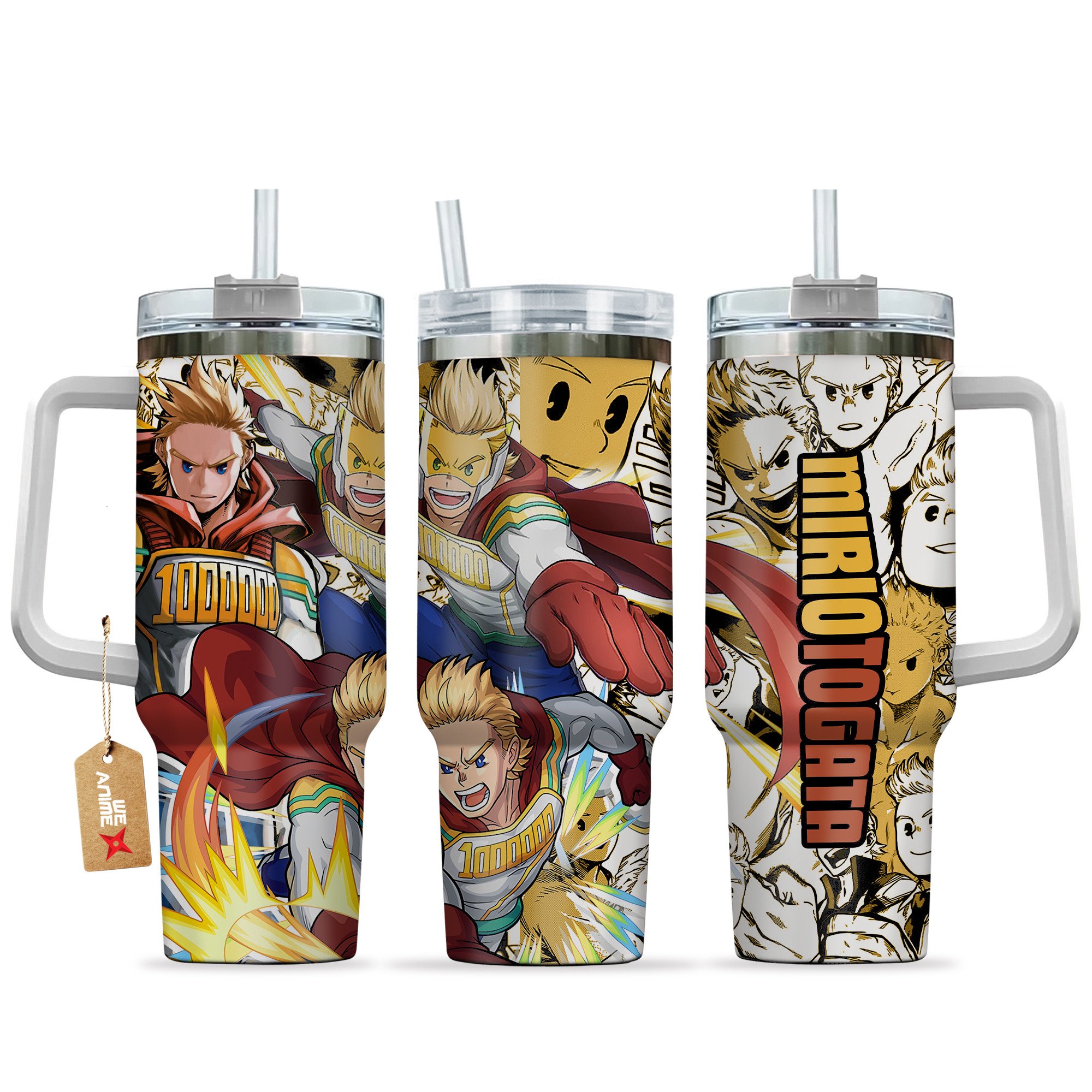 Mirio Togata (Lemillion) My Hero Academia Anime Custom Stanley Cup 40 oz 30 oz Tumbler With HandleTVC2301153