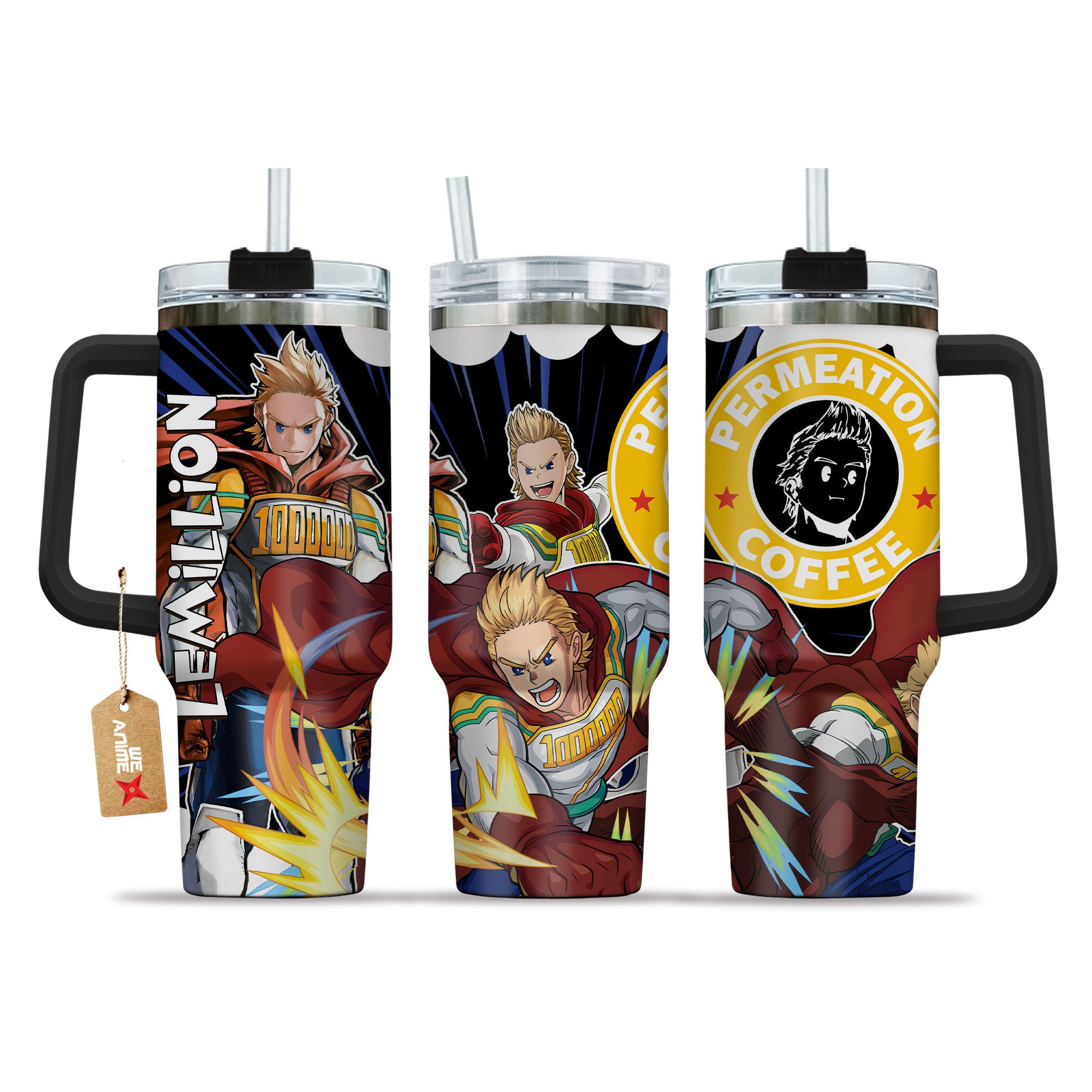 Mirio Togata (Lemillion) My Hero Academia Anime Custom Stanley Cup 40 oz 30 oz Tumbler With HandleTVC2301153