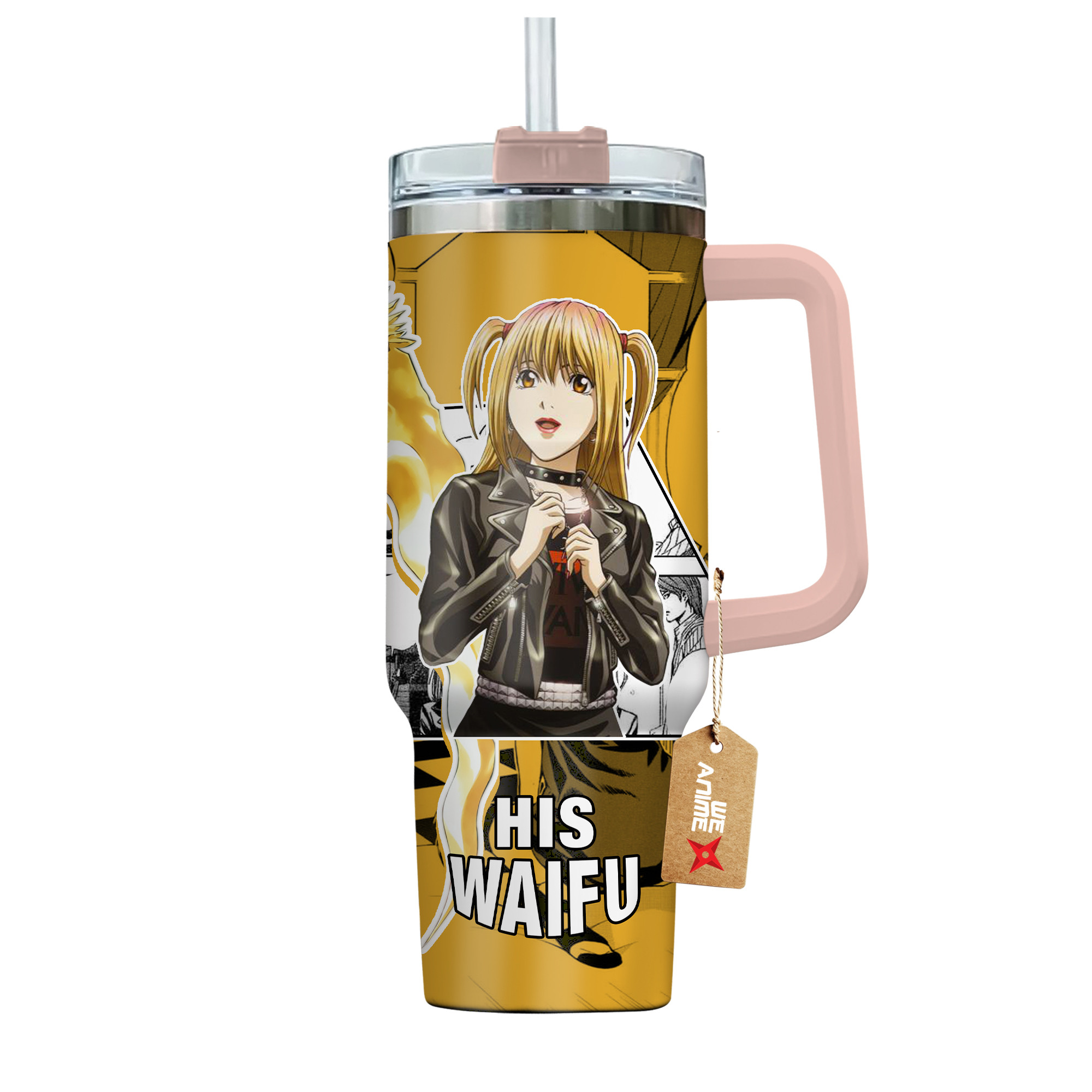 Misa Amane Death Note Anime Custom Stanley Cup 40 oz 30 oz Tumbler With HandleTVC2301137 - Image 4