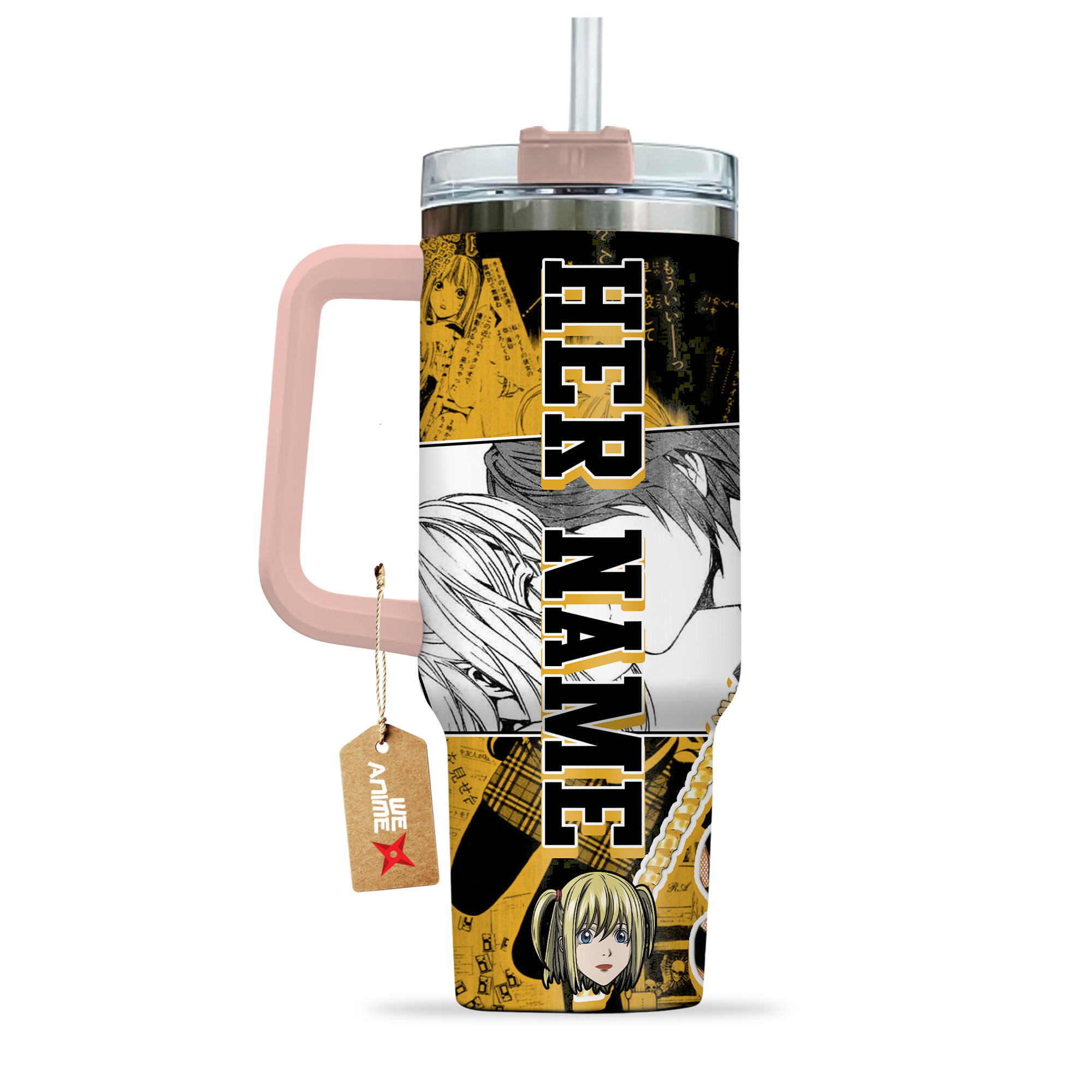 Misa Amane Death Note Anime Custom Stanley Cup 40 oz 30 oz Tumbler With HandleTVC2301137 - Image 3