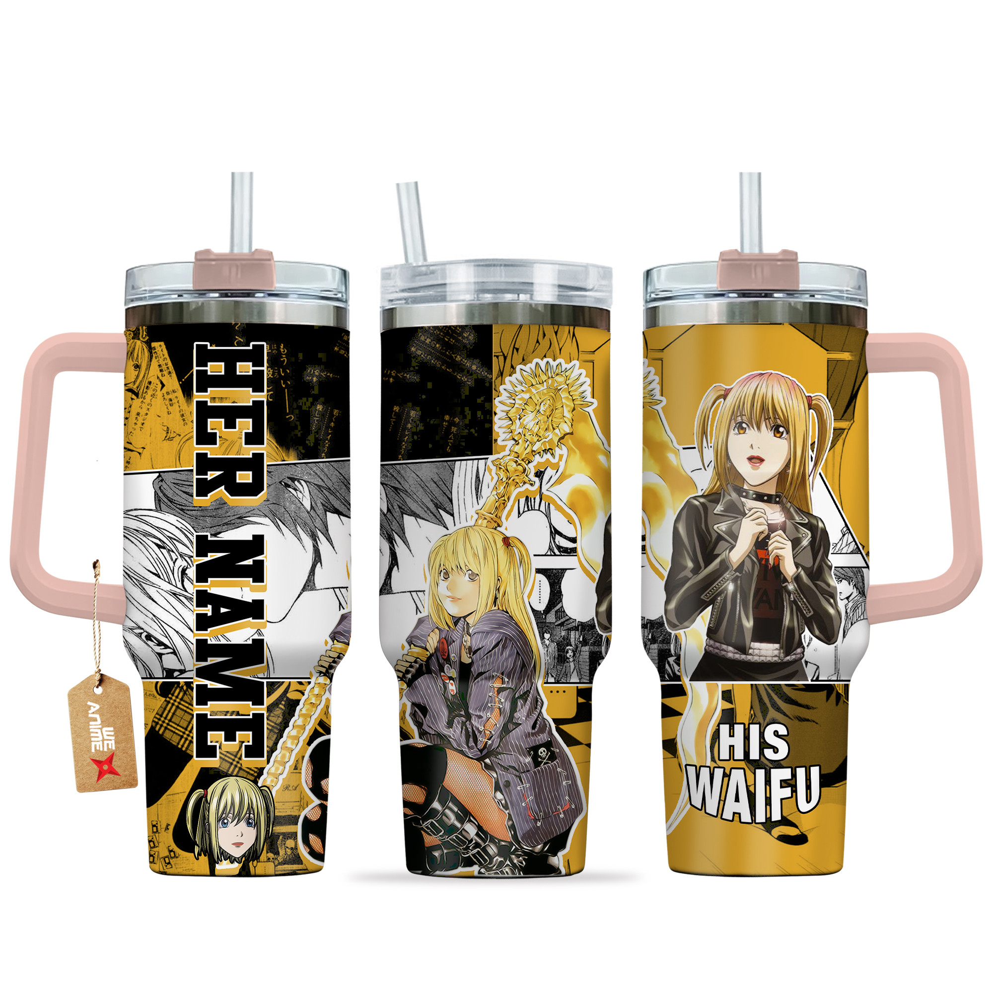 Misa Amane Death Note Anime Custom Stanley Cup 40 oz 30 oz Tumbler With HandleTVC2301137