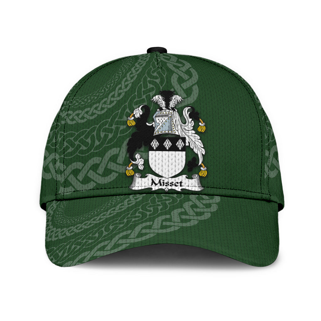 Misset Coat Of Arms - Irish Family Crest St Patrick's Day Hat Classic Cap Trucker Hats Custom Hats Gifts For Men & Women