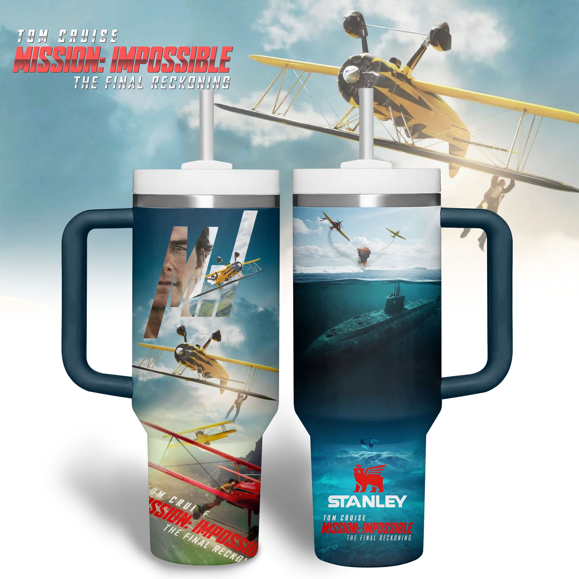 Mission: Impossible â€“ The Final Reckoning Movies Custom Stanley Cup 40 oz 30 oz Tumbler With HandleTVC2301179