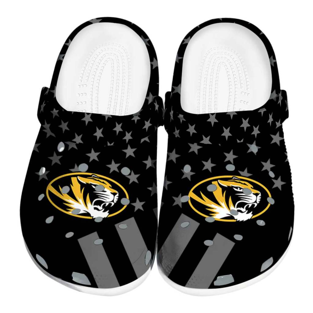 Missouri Tigers Stellar Stripes Theme ClogTVC1801782