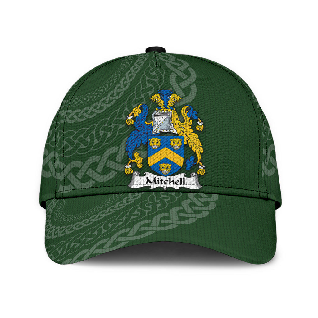 Mitchell Coat Of Arms - Irish Family Crest St Patrick's Day Hat Classic Cap Trucker Hats Custom Hats Gifts For Men & Women