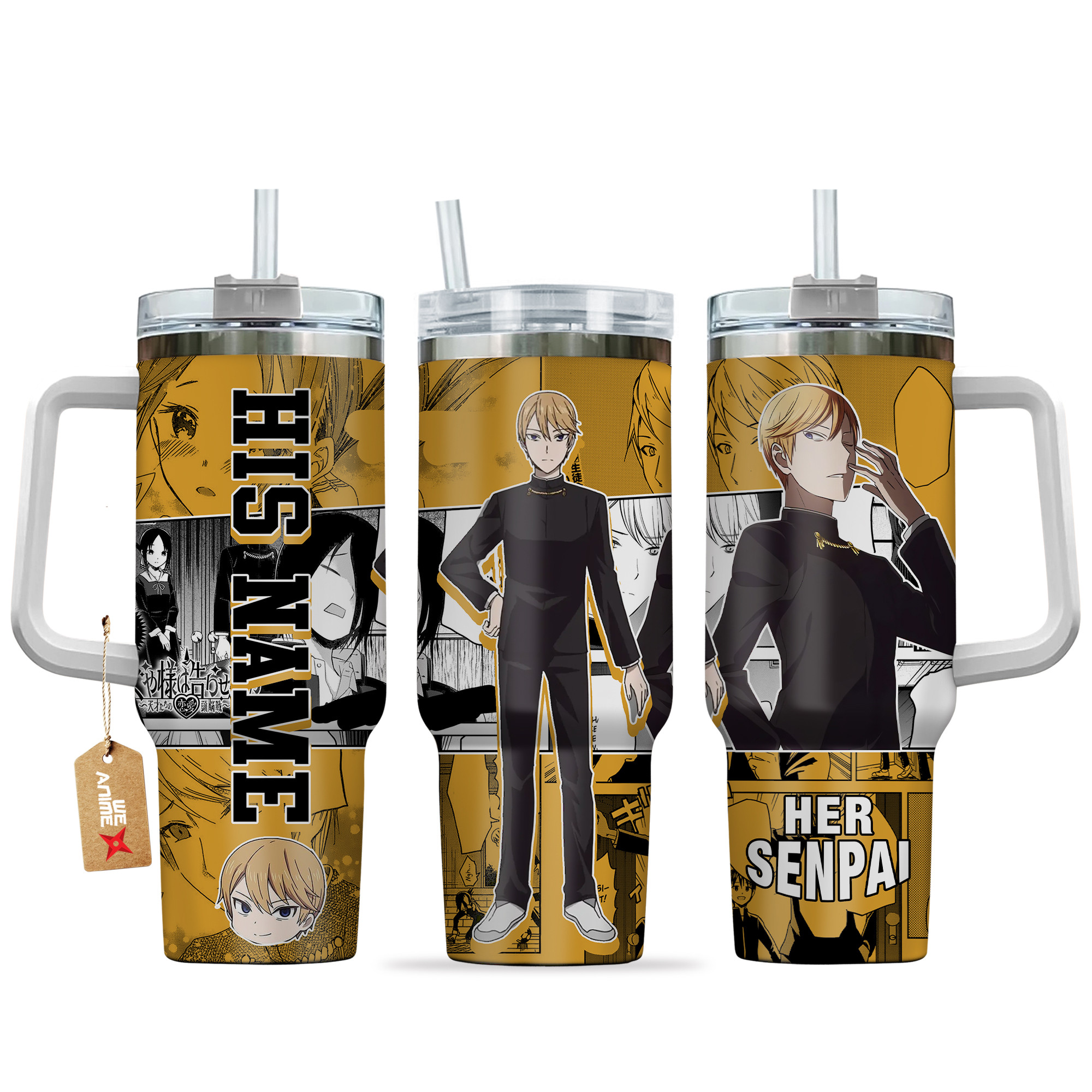 Miyuki Shirogane Kaguya-sama: Love Is War Anime Custom Stanley Cup 40 oz 30 oz Tumbler With HandleTVC2301135