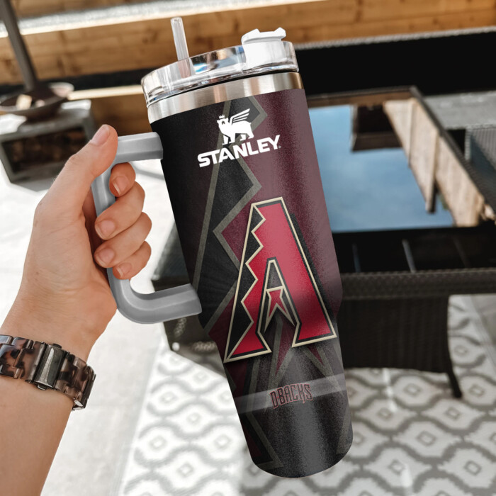 MLB Arizona Diamondbacks Custom Stanley Cup 40 oz 30 oz Tumbler With HandleTVC2301855