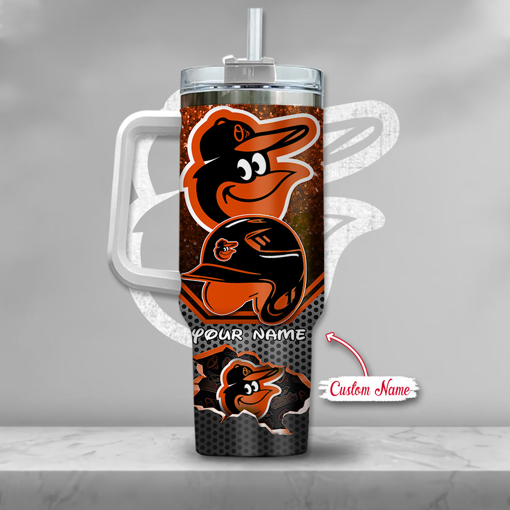 MLB Baltimore Orioles Mickey Mouse Custom Stanley Cup 40 oz 30 oz Tumbler With HandleTVC2301138 - Image 3