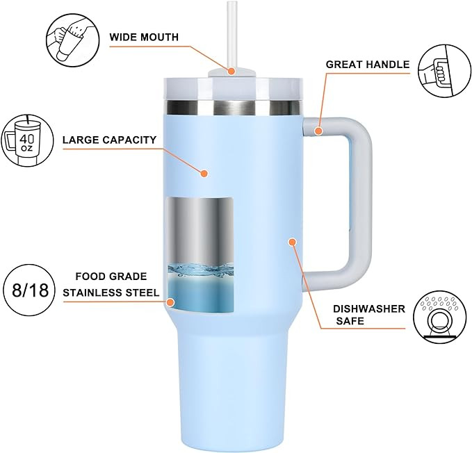 MLB Cleveland Guardians Custom Stanley Cup 40 oz 30 oz Tumbler With HandleTVC2301855 - Image 2