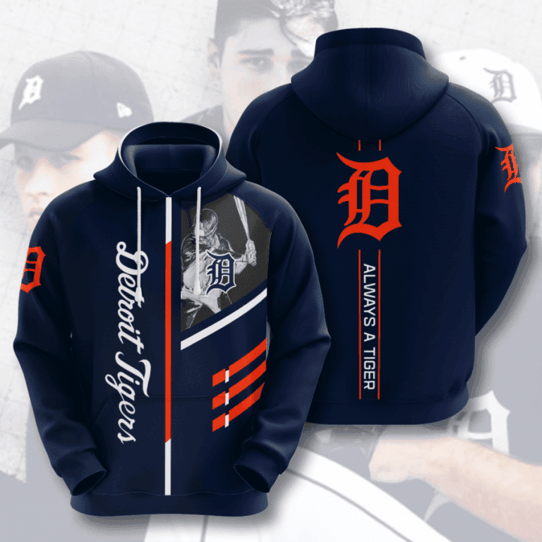 MLB Detroit Tigers 3D All Over Print Hoodie, Zip Hoodie