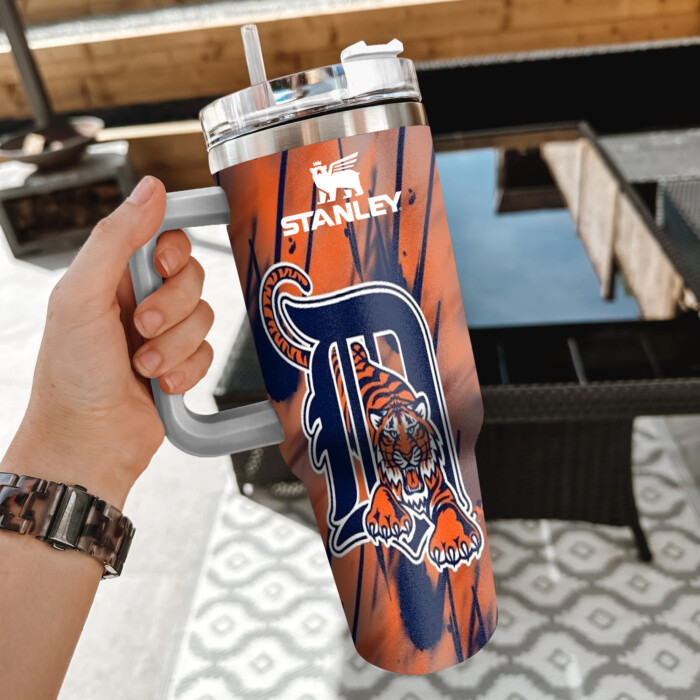 MLB Detroit Tigers Custom Stanley Cup 40 oz 30 oz Tumbler With HandleTVC2301855