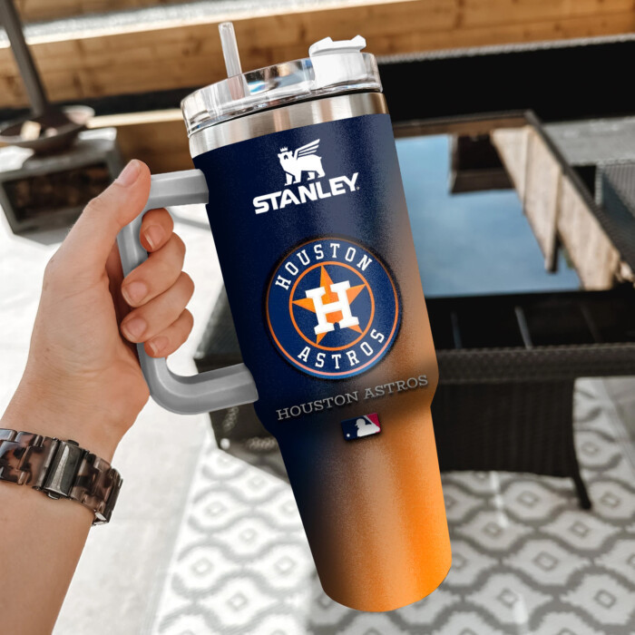 MLB Houston Astros Custom Stanley Cup 40 oz 30 oz Tumbler With HandleTVC2301855