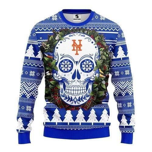 Mlb New York Mets Grinch Hug Ugly Christmas Sweater Adult 3D Funny Matching for family
