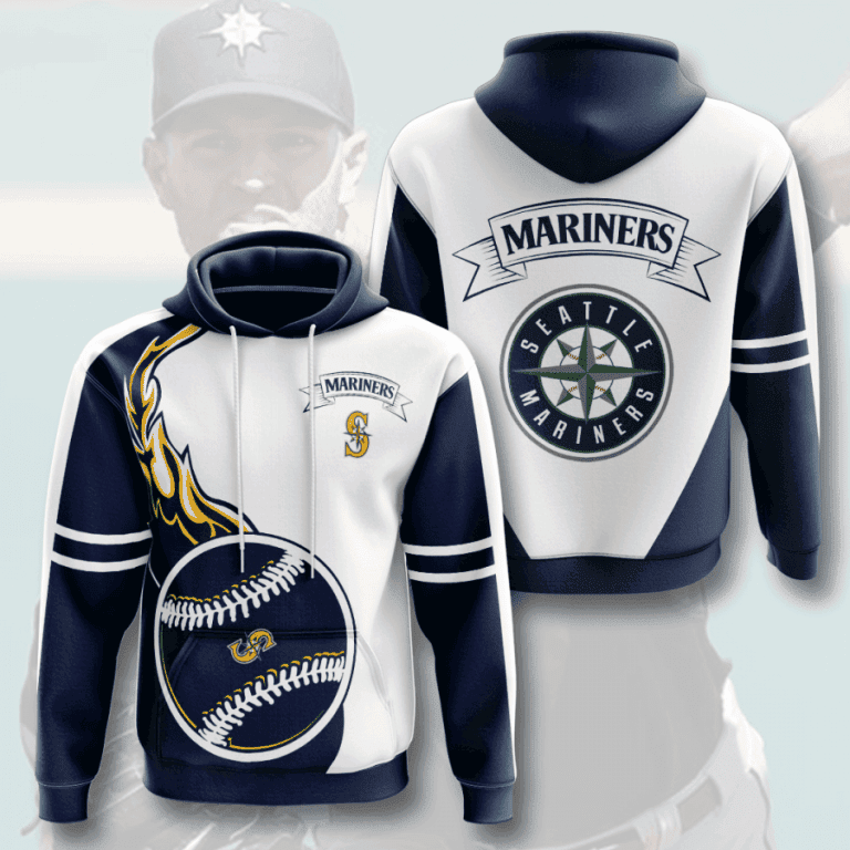 MLB Seattle Mariners 3D All Over Print Hoodie, Zip Hoodie