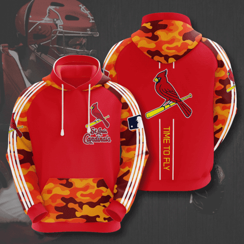 MLB St. Louis Cardinals 3D All Over Print Hoodie, Zip Hoodie
