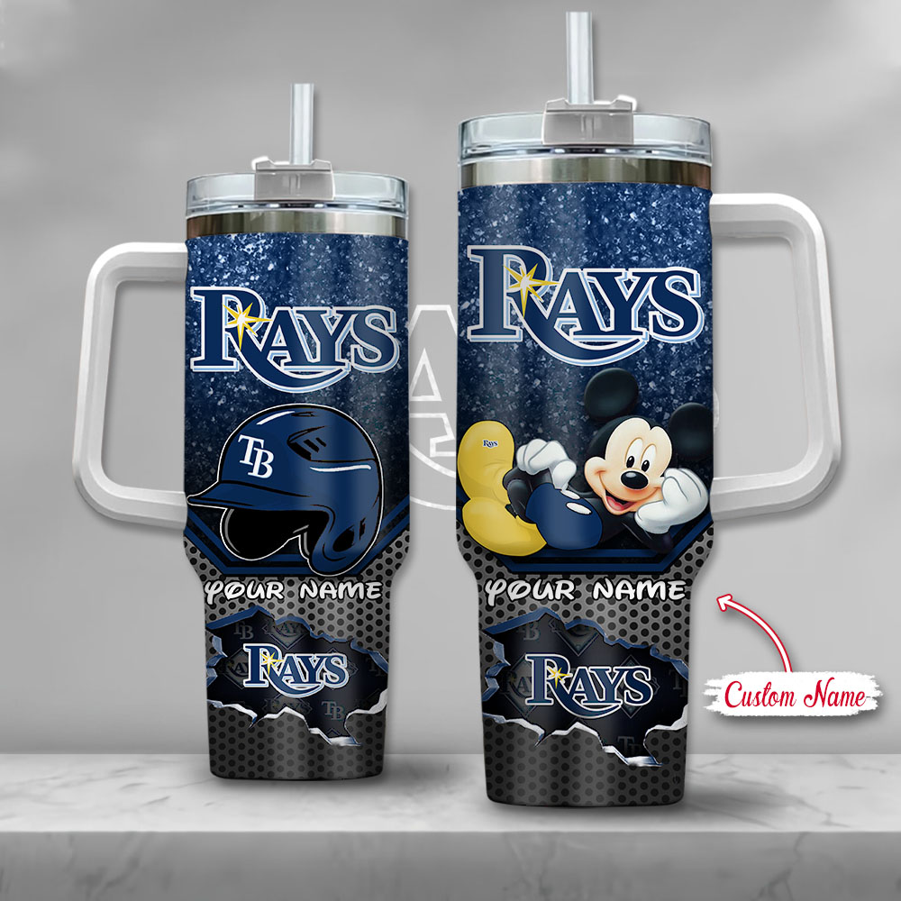MLB Tampa Bay Rays Mickey Mouse Custom Stanley Cup 40 oz 30 oz Tumbler With HandleTVC2301138