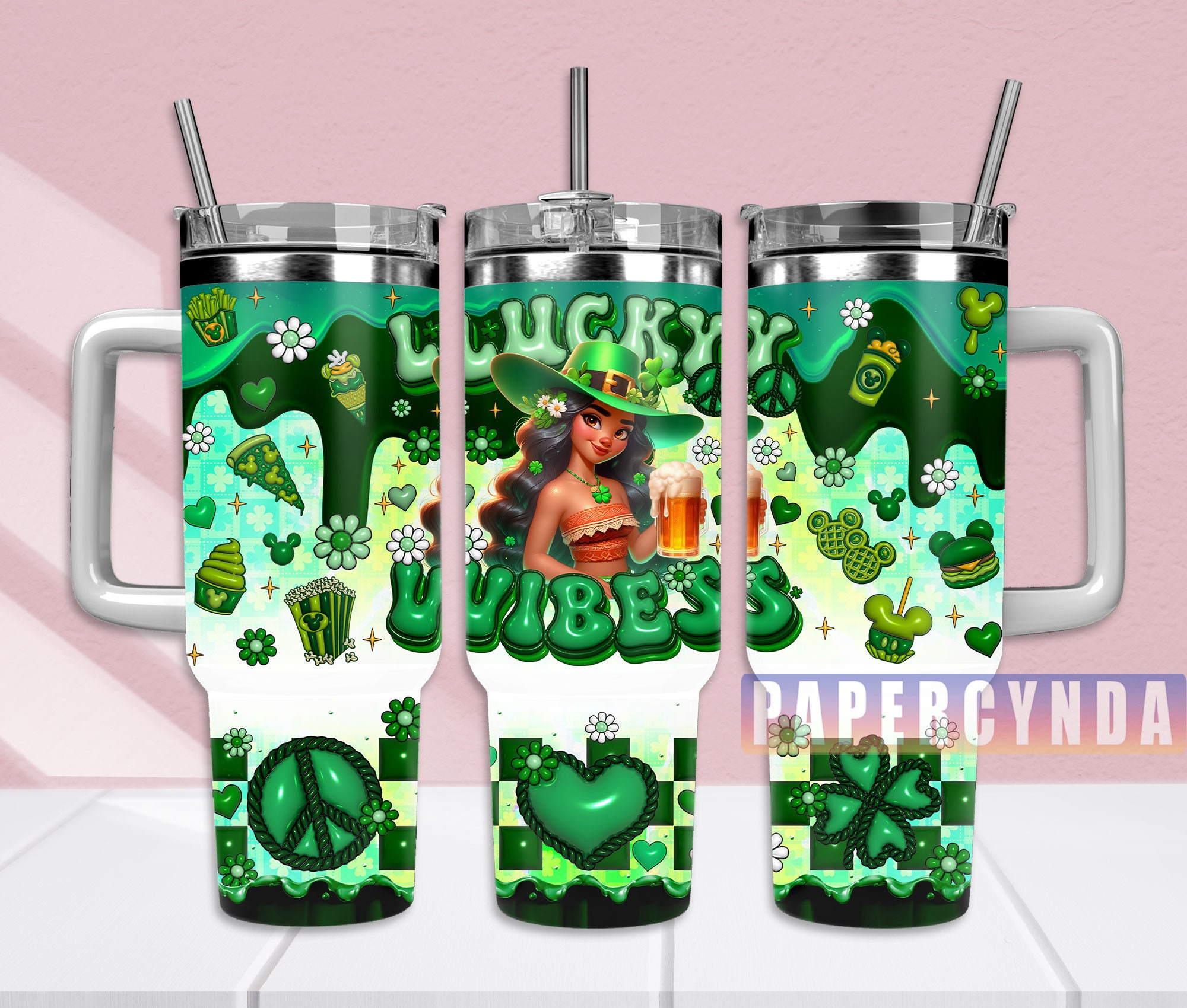 Moana Custom Stanley Cup 40 oz 30 oz Tumbler With HandleTVC2301833
