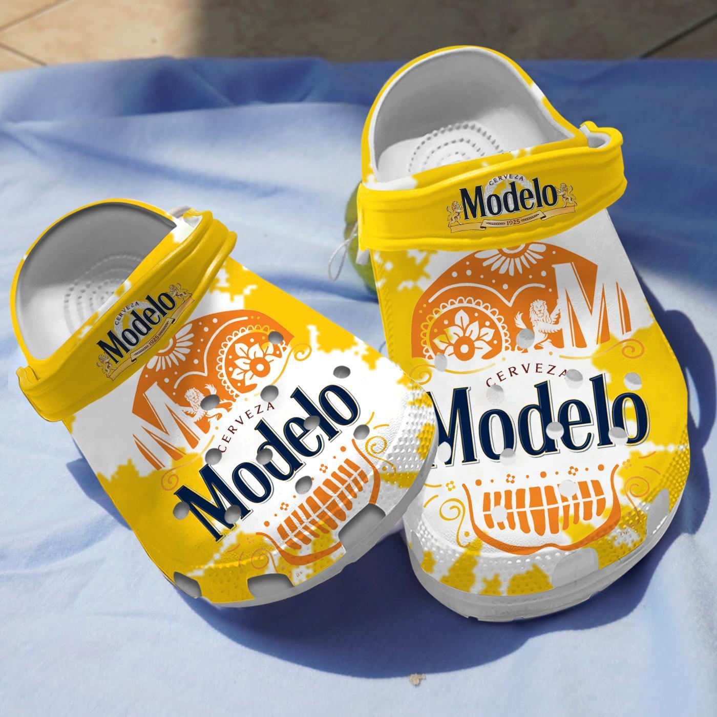 Modelo Beer Crocs Crocband Clogs Shoes Comfortable For Men Women and Kids
