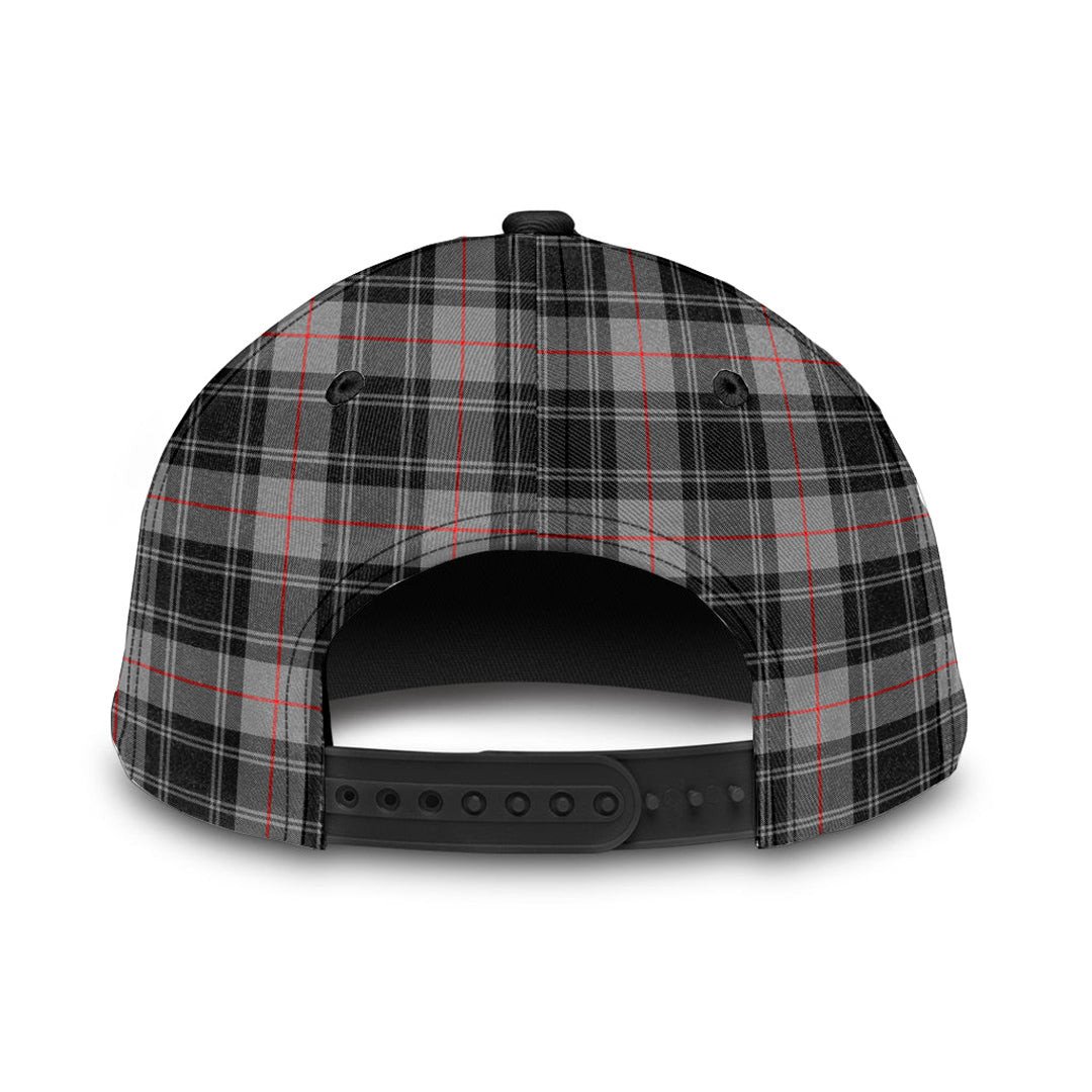 Moffat Modern Tartan Baseball Cap, Tartan Plaid Cap with Family Crest K23 Trucker Hats Custom Hats Gifts For Men & Women