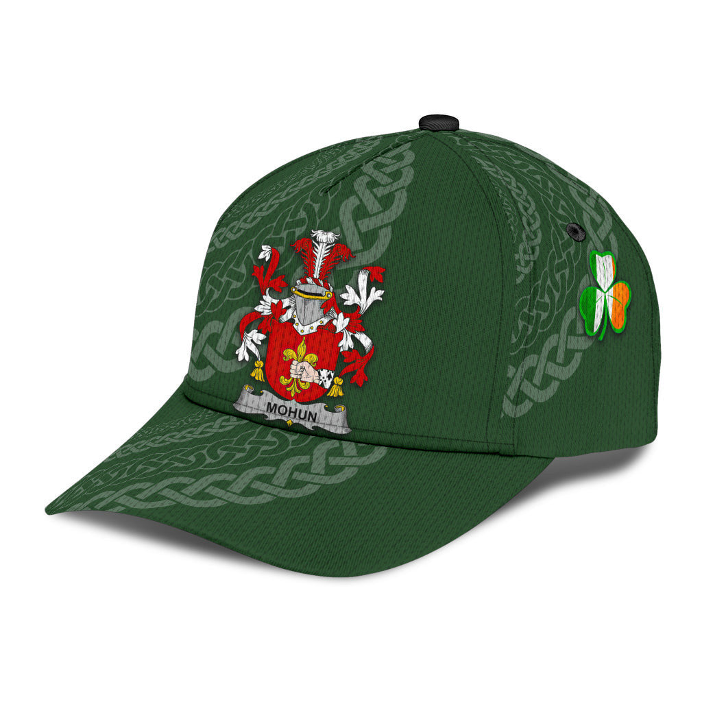 Mohun Coat Of Arms - Irish Family Crest St Patrick's Day Hat Classic Cap Trucker Hats Custom Hats Gifts For Men & Women