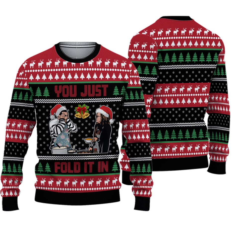Moira Rose Ugly Sweater - You Just Fold It In Schitts Creek 3D Sweater