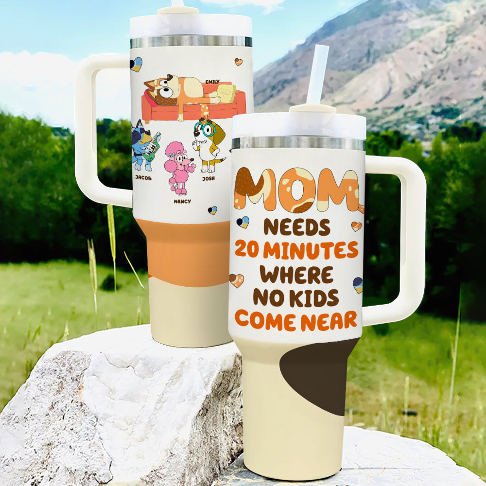 Mom Bluey Cartoon Custom Stanley Cup 40 oz 30 oz Tumbler With HandleTVC2301765