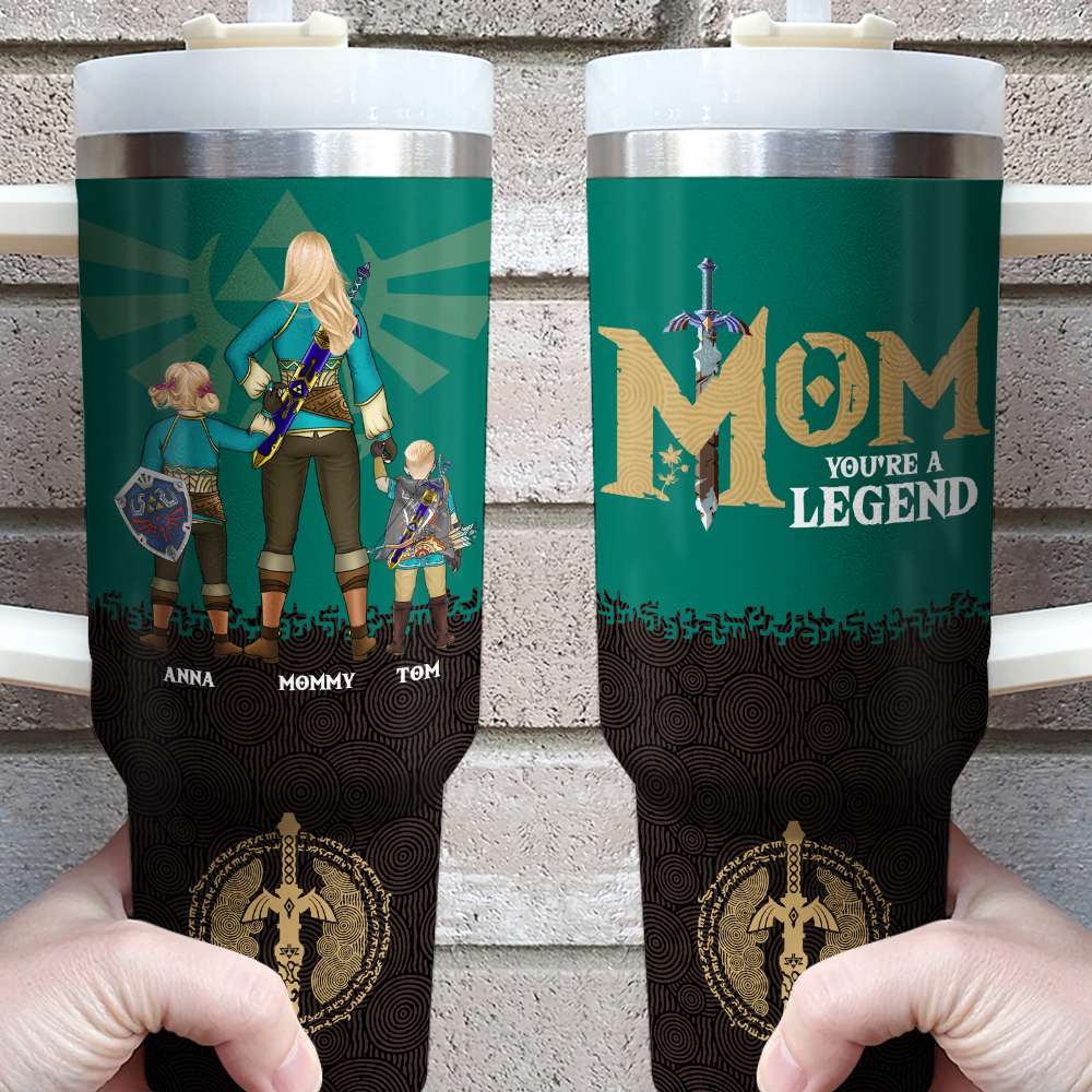 Mom The Legend of Zelda Games Custom Stanley Cup 40 oz 30 oz Tumbler With HandleTVC2301764