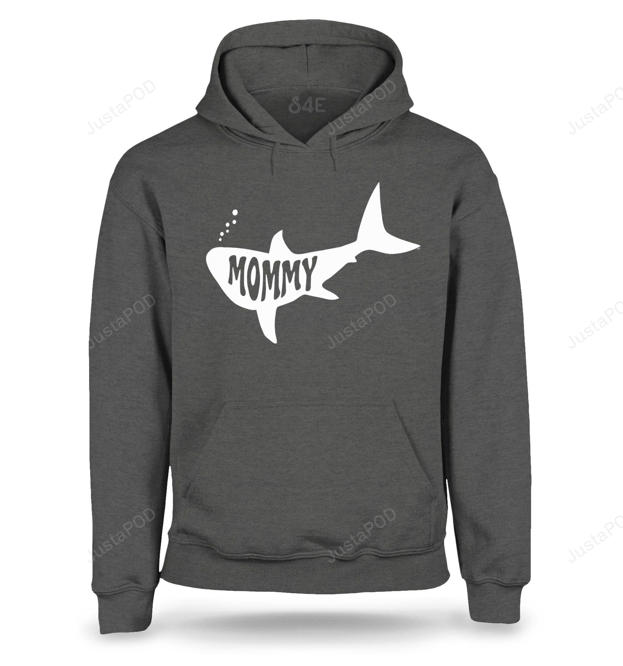 Mommy Shark Ugly Christmas Sweater Adult 3D Funny Matching for family