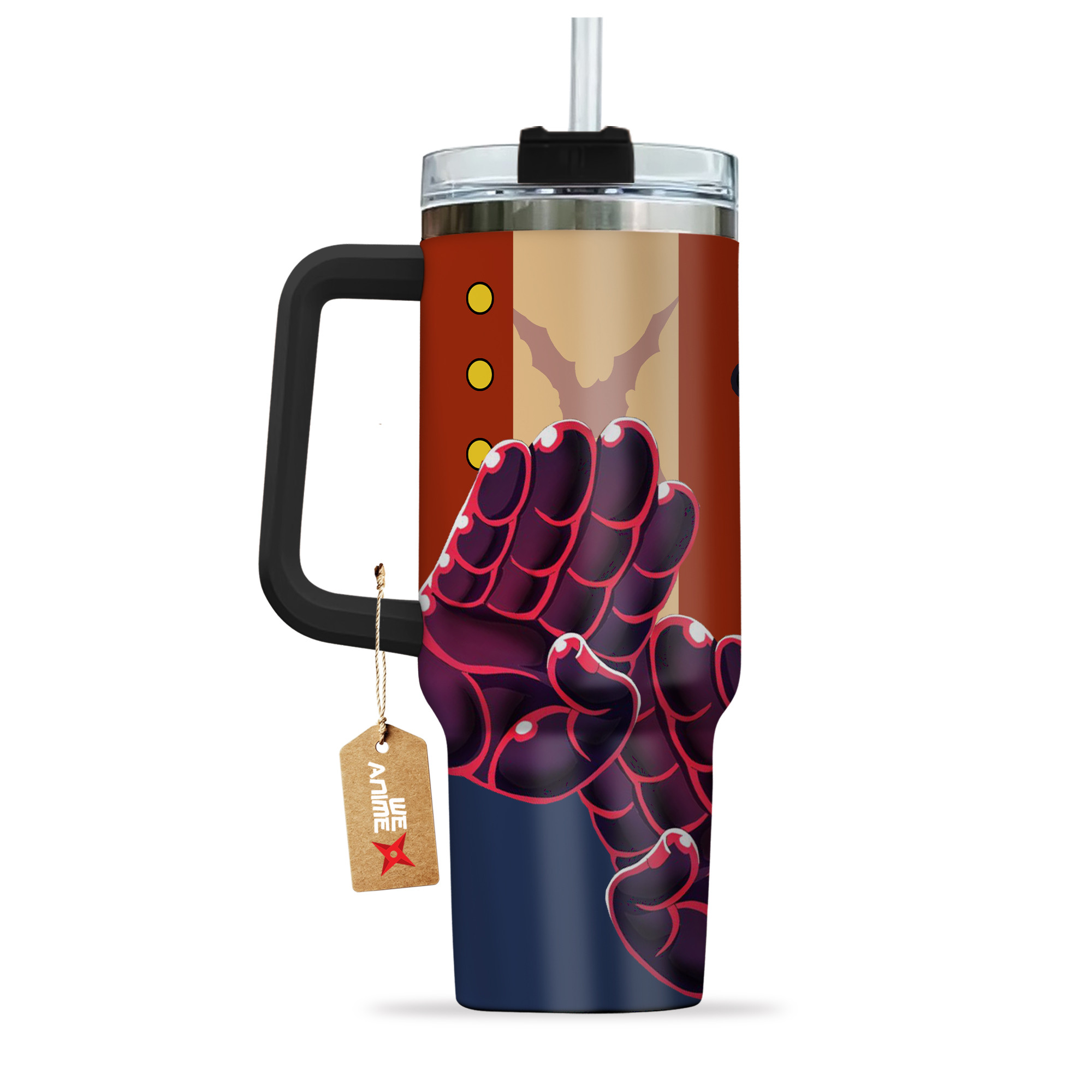 Monkey D. Luffy Gear 4 One Piece Anime Custom Stanley Cup 40 oz 30 oz Tumbler With HandleTVC2301137 - Image 3