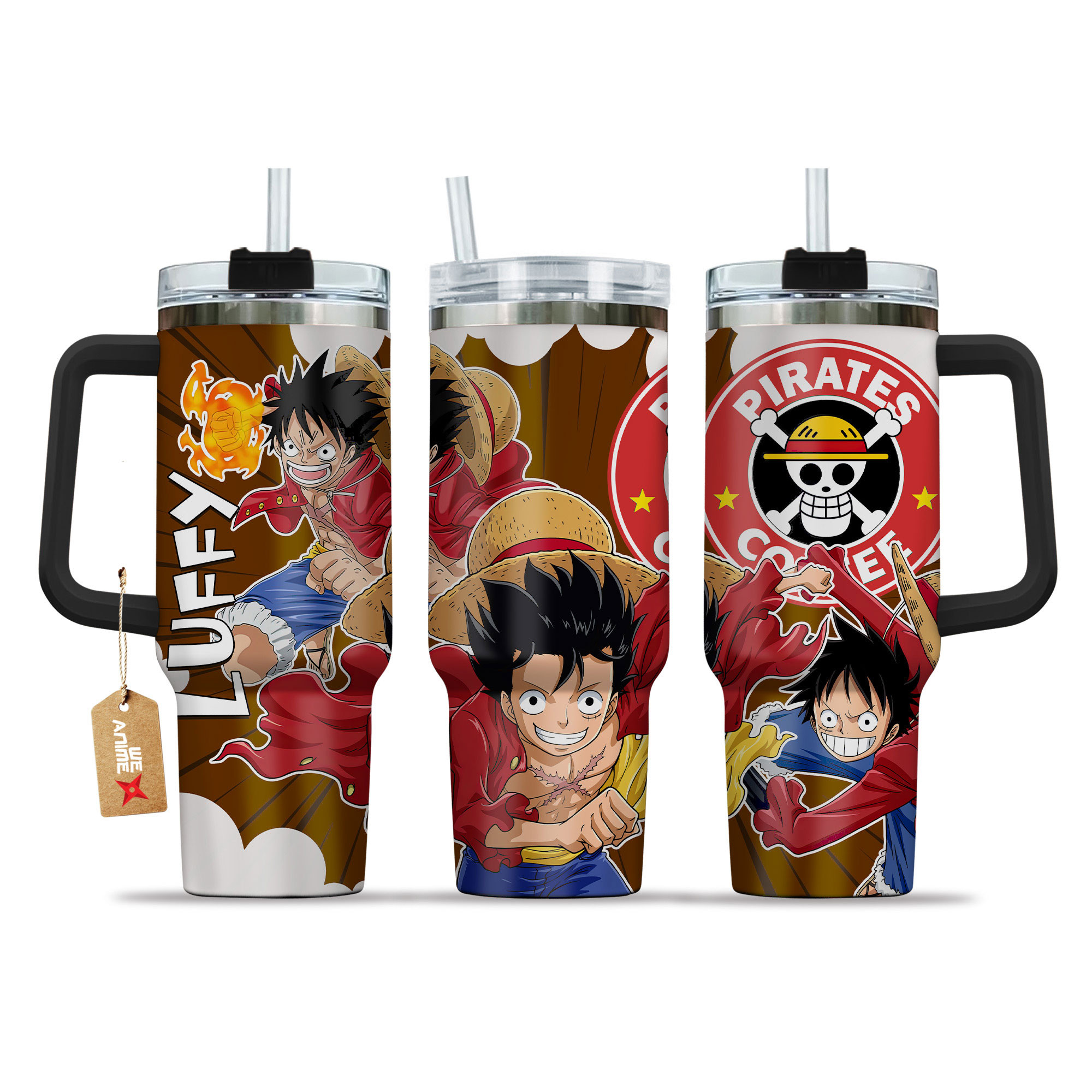 Monkey D. Luffy One Piece Anime Custom Stanley Cup 40 oz 30 oz Tumbler With HandleTVC2301150