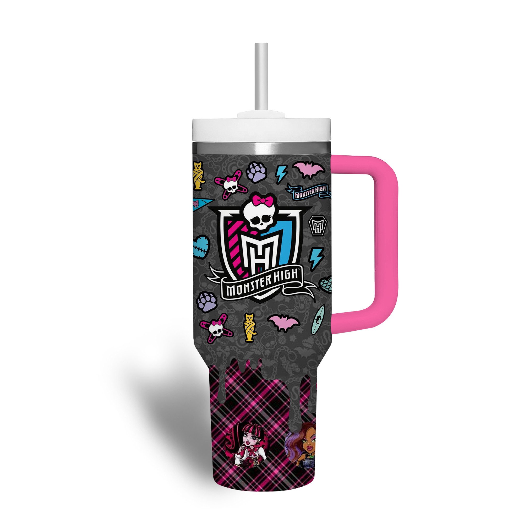 Monster High Cartoon Custom Stanley Cup 40 oz 30 oz Tumbler With HandleTVC2301687 - Image 3