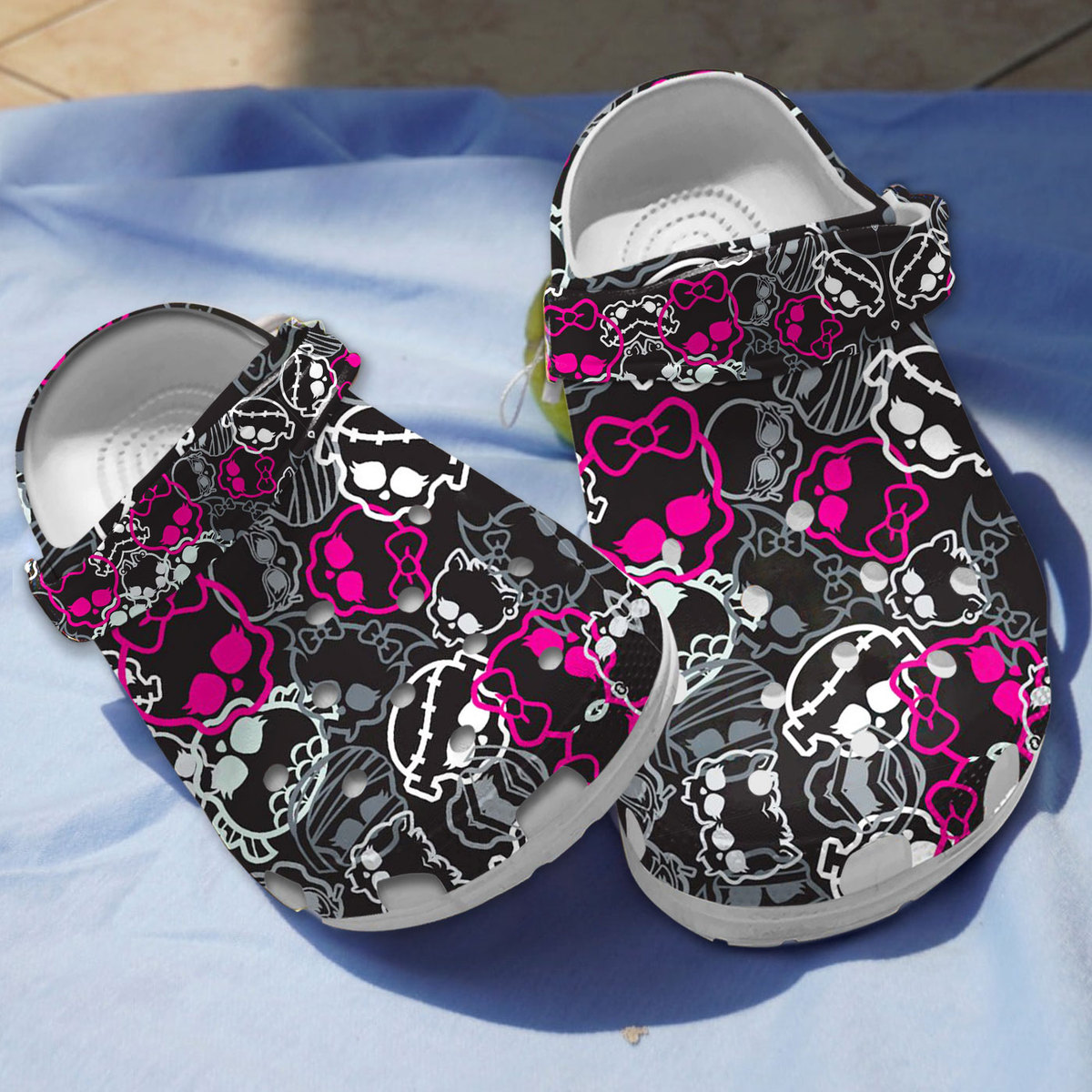 Monster High TV Series Crocs Crocband Clogs Shoes Comfortable For Men Women and Kids