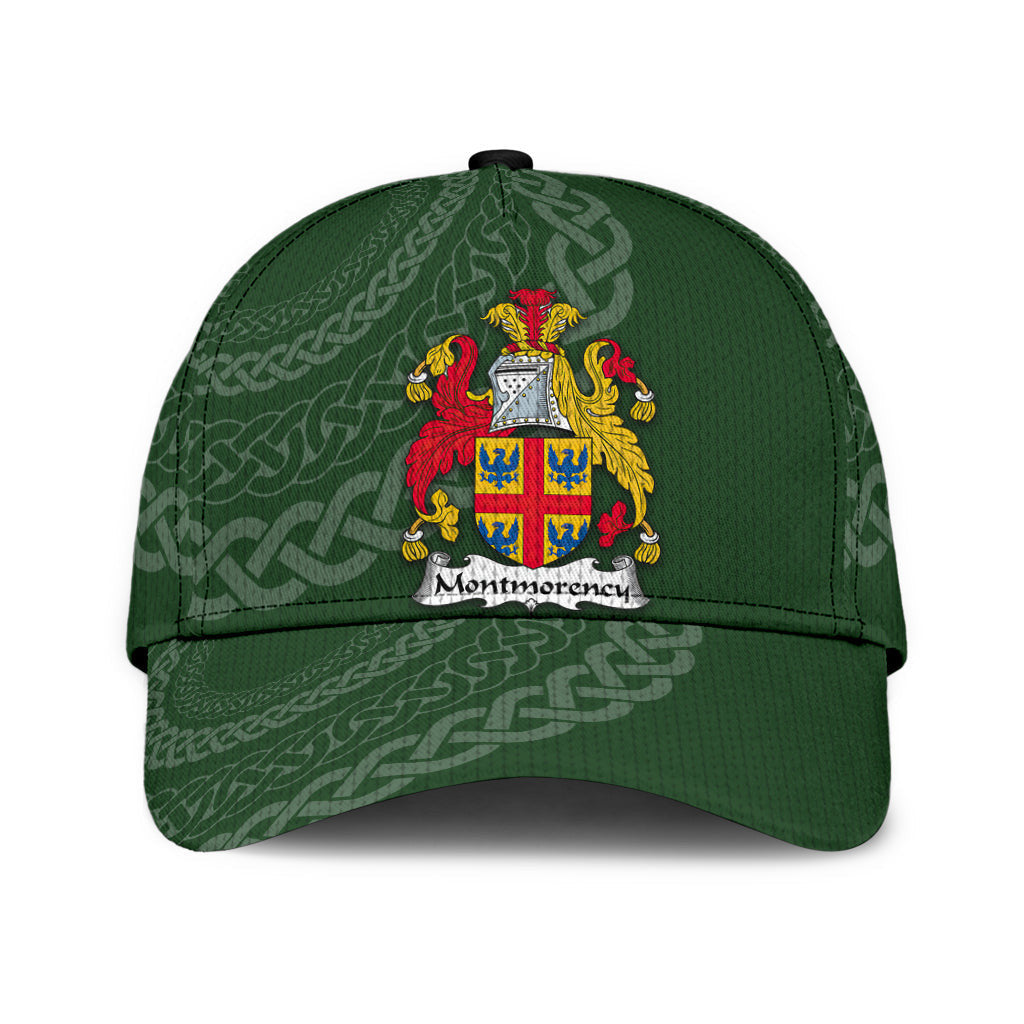 Montmorency Coat Of Arms - Irish Family Crest St Patrick's Day Hat Classic Cap Trucker Hats Custom Hats Gifts For Men & Women