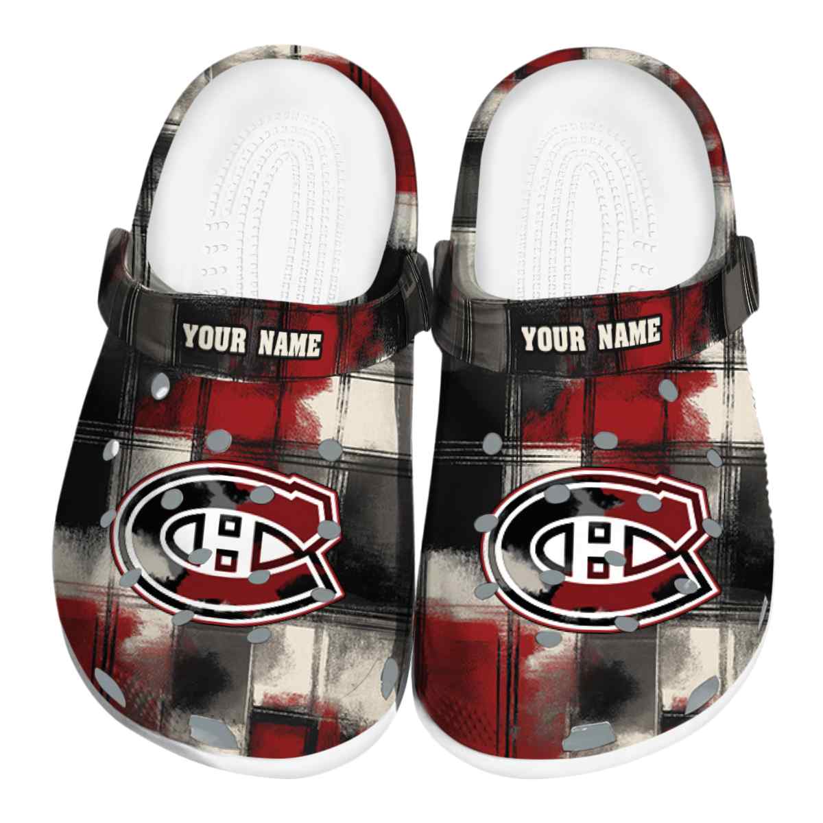 Montreal Canadiens NHL Sport Crocs Crocband Clogs Shoes Comfortable For Men Women and Kids