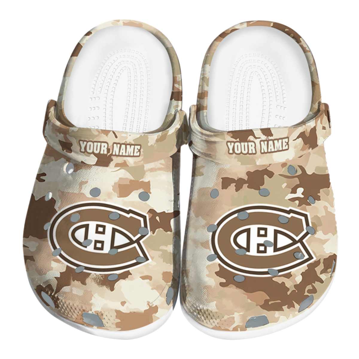 Montreal Canadiens NHL Sport Crocs Crocband Clogs Shoes Comfortable For Men Women and Kids