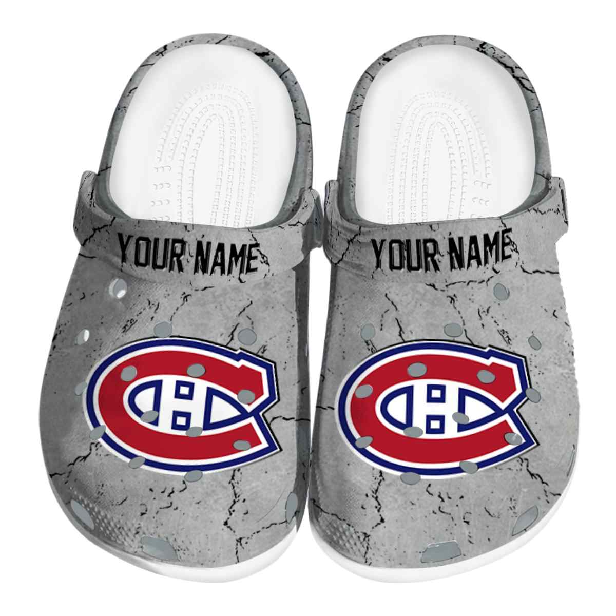 Montreal Canadiens NHL Sport Crocs Crocband Clogs Shoes Comfortable For Men Women and Kids