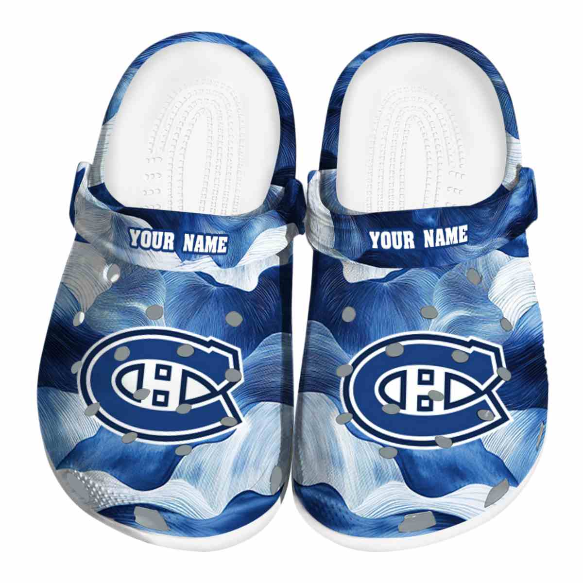 Montreal Canadiens NHL Sport Crocs Crocband Clogs Shoes Comfortable For Men Women and Kids