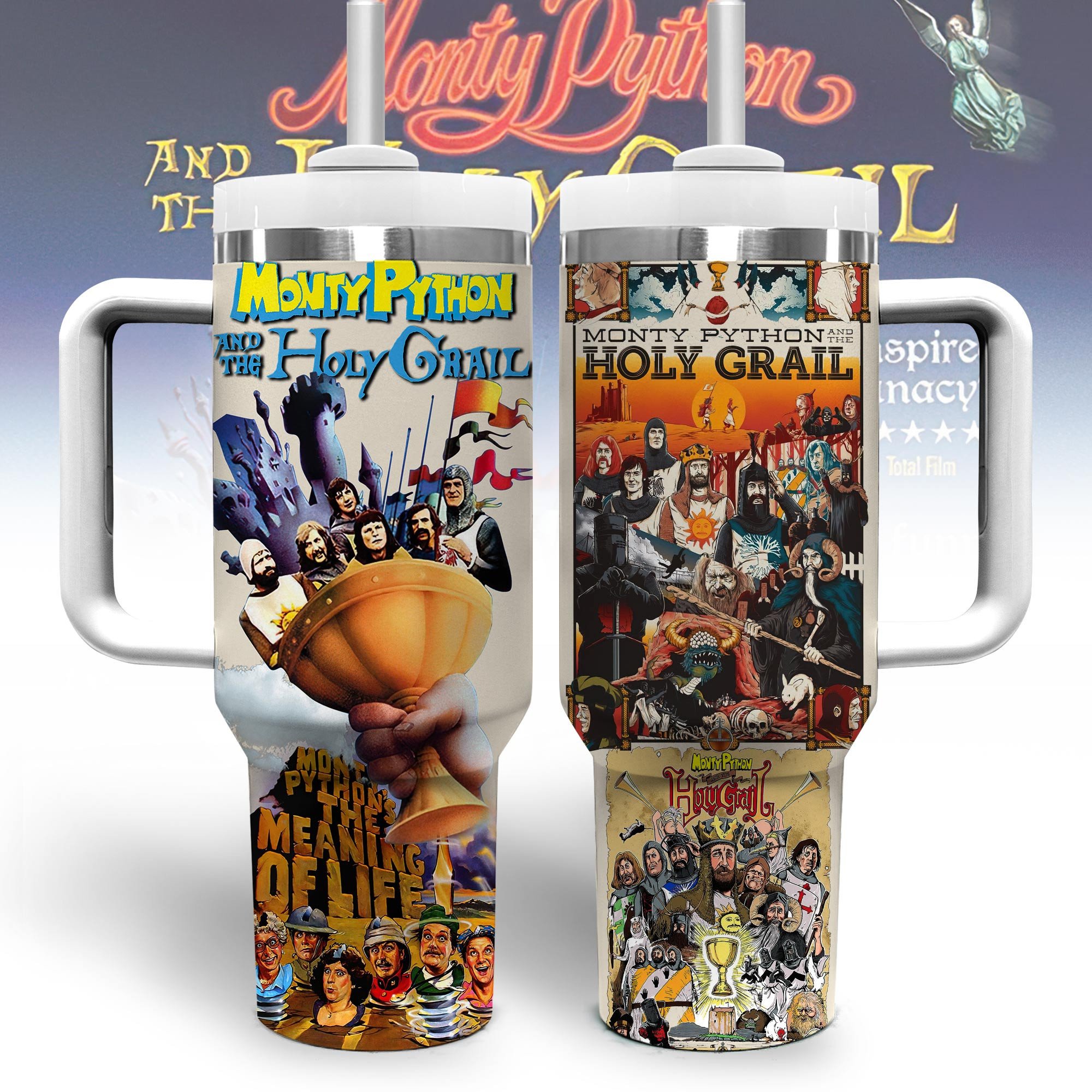 Monty Python And The Holy Grail Movies Custom Stanley Cup 40 oz 30 oz Tumbler With HandleTVC2301801