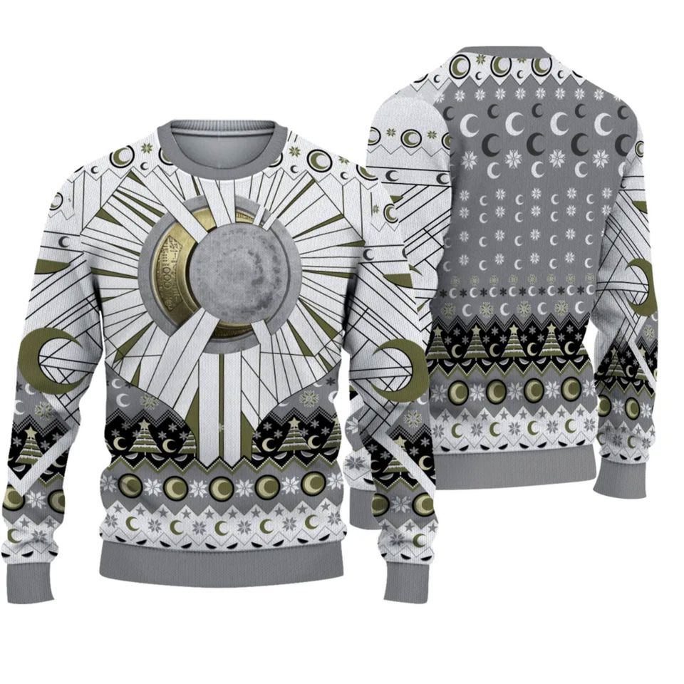 Moon Knight Ugly Christmas Sweater