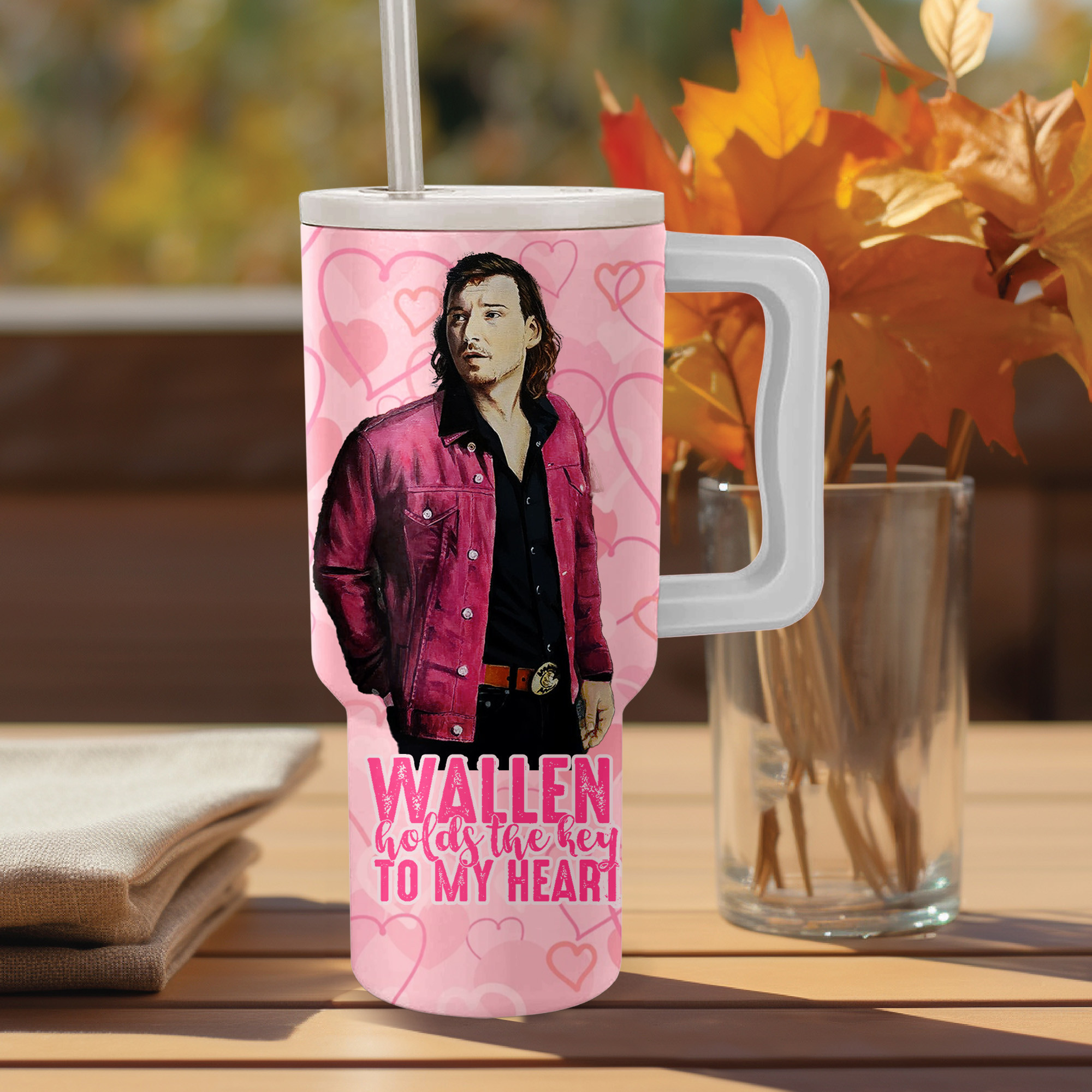 Morgan Wallen Music Custom Stanley Cup 40 oz 30 oz Tumbler With HandleTVC2301154 - Image 3