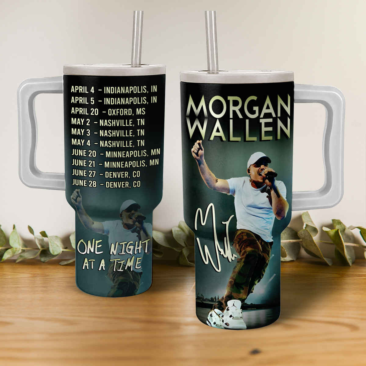 Morgan Wallen Music Custom Stanley Cup 40 oz 30 oz Tumbler With HandleTVC2301269