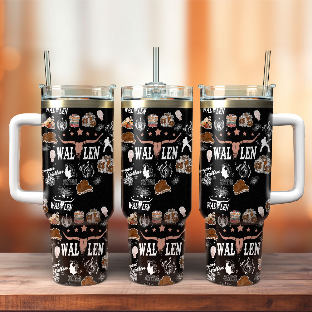 Morgan Wallen Music Custom Stanley Cup 40 oz 30 oz Tumbler With HandleTVC2301304