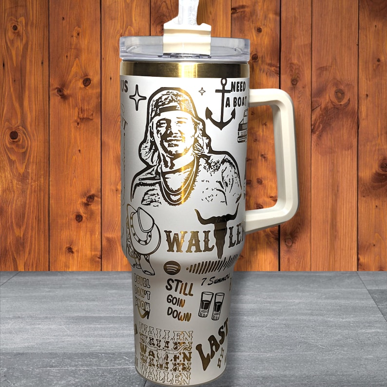 Morgan Wallen Music Custom Stanley Cup 40 oz 30 oz Tumbler With HandleTVC2301773