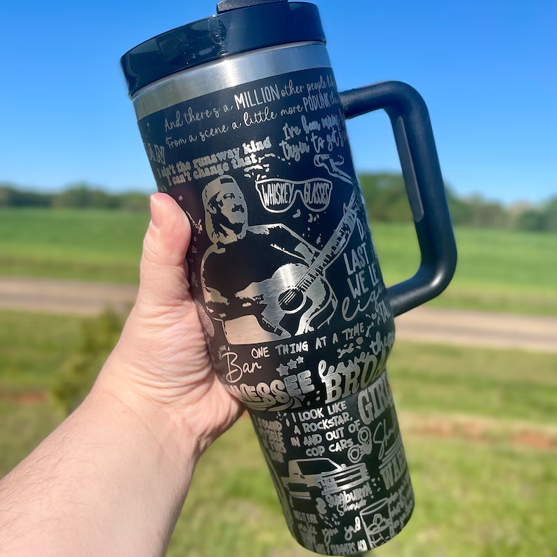Morgan Wallen Music Custom Stanley Cup 40 oz 30 oz Tumbler With HandleTVC2301774
