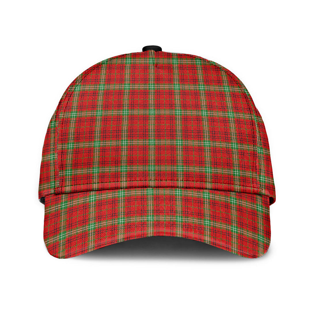 Morrison Red Modern Tartan Baseball Cap K23 Trucker Hats Custom Hats Gifts For Men & Women