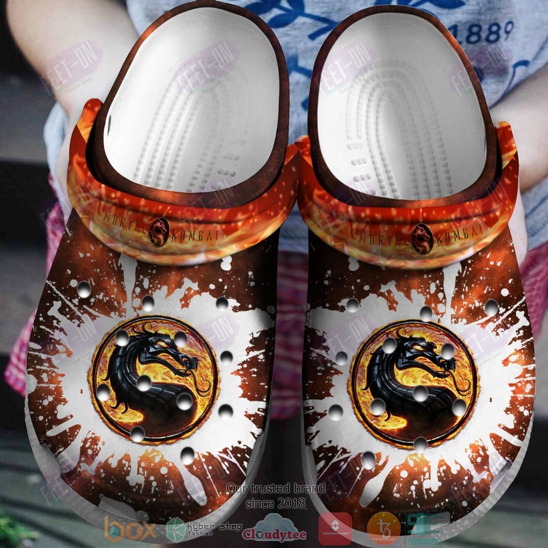 Mortal Kombat Game Crocs Crocband Clogs Shoes Comfortable For Men Women and Kids