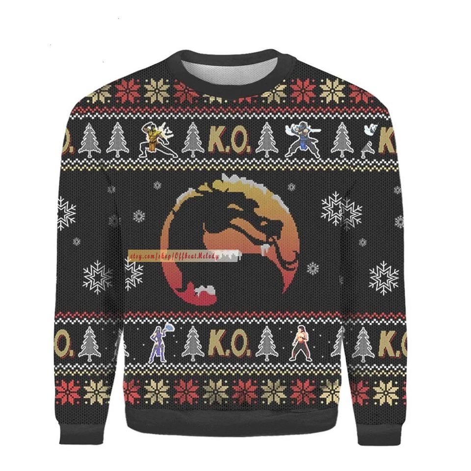 Mortal Kombat Game Ugly Sweater