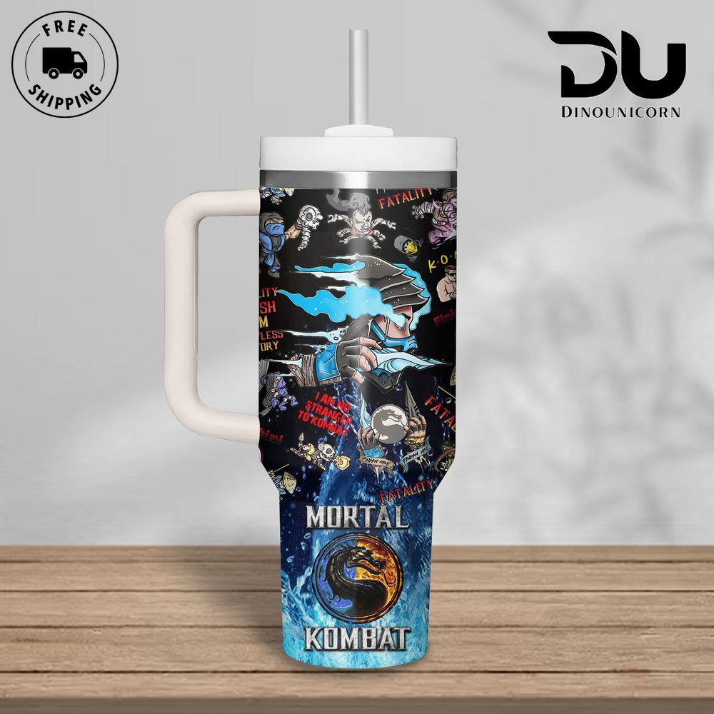 Mortal Kombat Games Custom Stanley Cup 40 oz 30 oz Tumbler With HandleTVC2301711 - Image 3