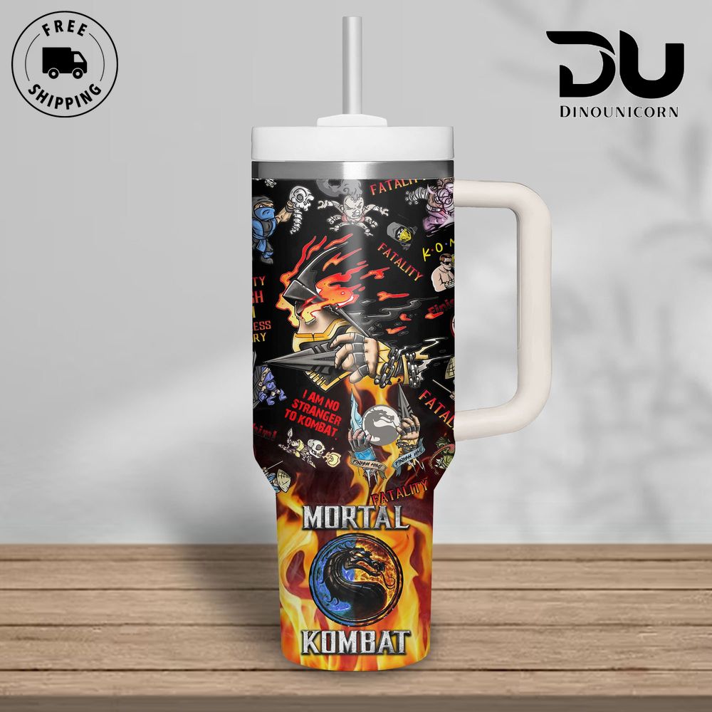 Mortal Kombat Games Custom Stanley Cup 40 oz 30 oz Tumbler With HandleTVC2301711 - Image 2
