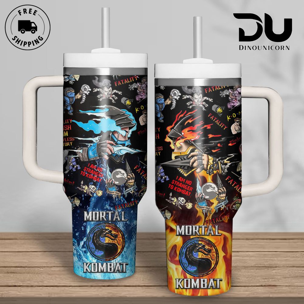 Mortal Kombat Games Custom Stanley Cup 40 oz 30 oz Tumbler With HandleTVC2301711